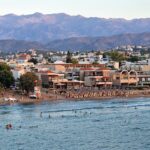 Dusk sets in over Chania and Iguana Beach