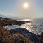 Mountains and the sea near Episkopi Beach