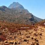 The hike to Balos Beach