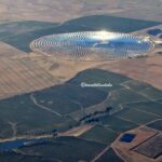 Solar concentrator near Sevilla