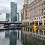 The iconic HSBC Building at Canary Wharf