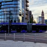 Albert Memorial Clock with the unique Glider Bus System