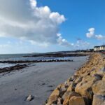 Marathon along the Salthill Prom