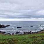 Small bays on the way to Giants Causeway