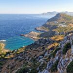 Facing south at Anthony Quinn Bay viewpoint